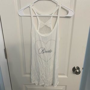 Victoria Secret Bride tank